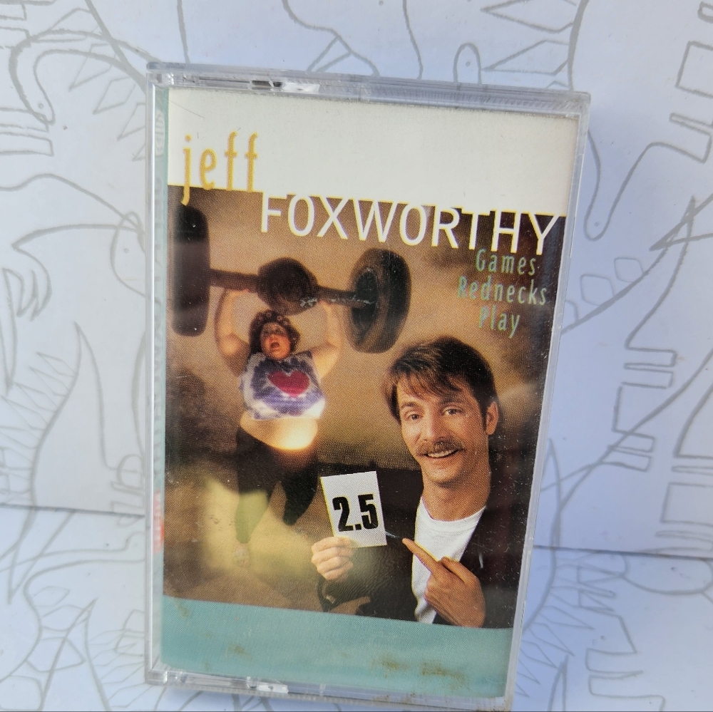 Games Rednecks Play by Jeff‎ Foxworthy cassette